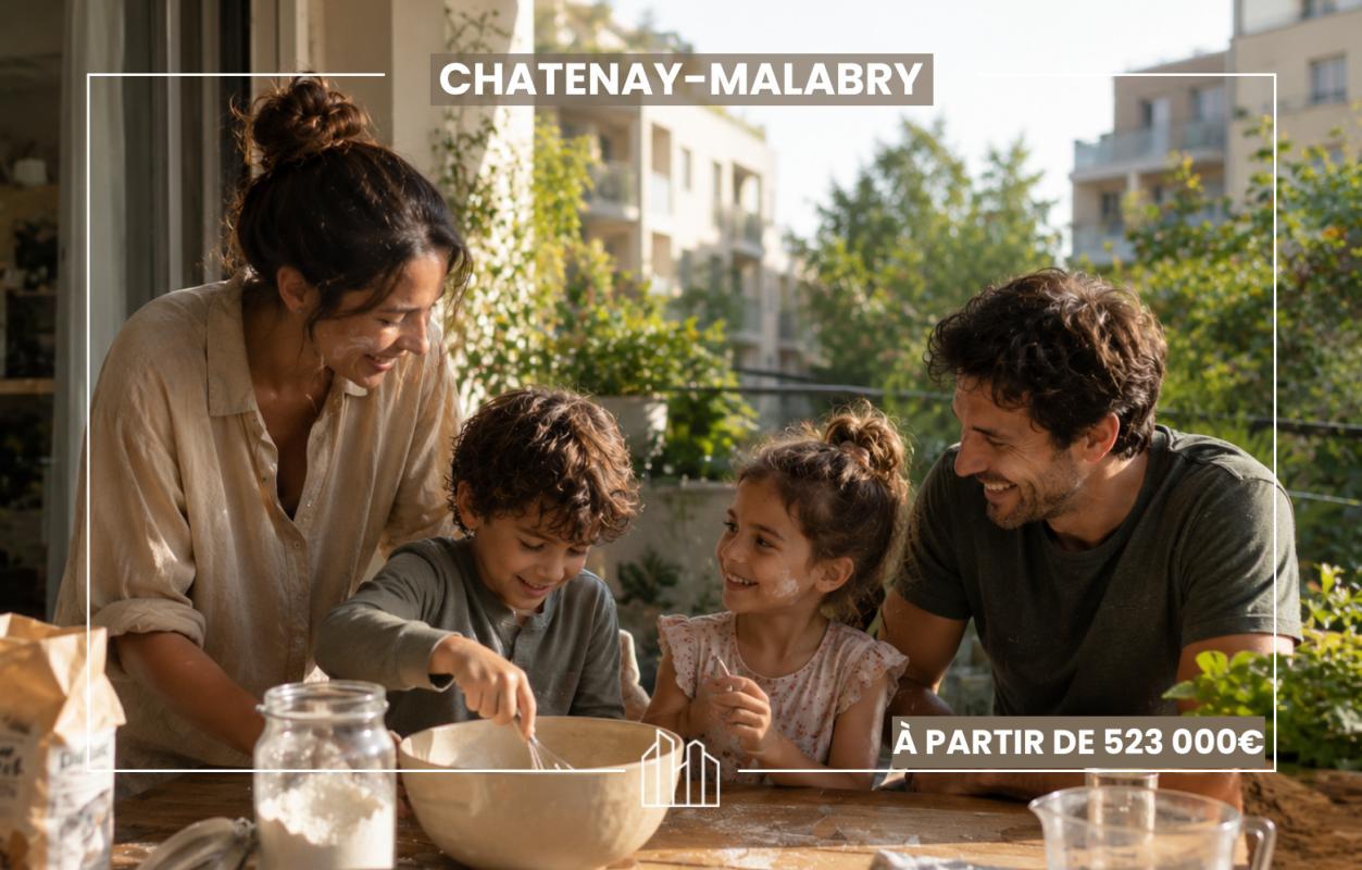 Appartement  T4 à vendre Châtenay-Malabry 92290