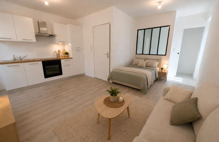 A vendre studio neuf de 23 m² dans petite copropriété proche du centre ville avec place de parking privative — photo 2