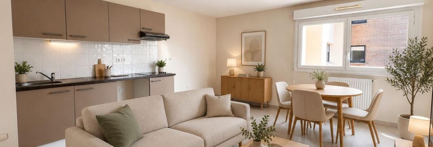 Appartement 3 Pièces 63 m² à vendre à Blagnac (31700)