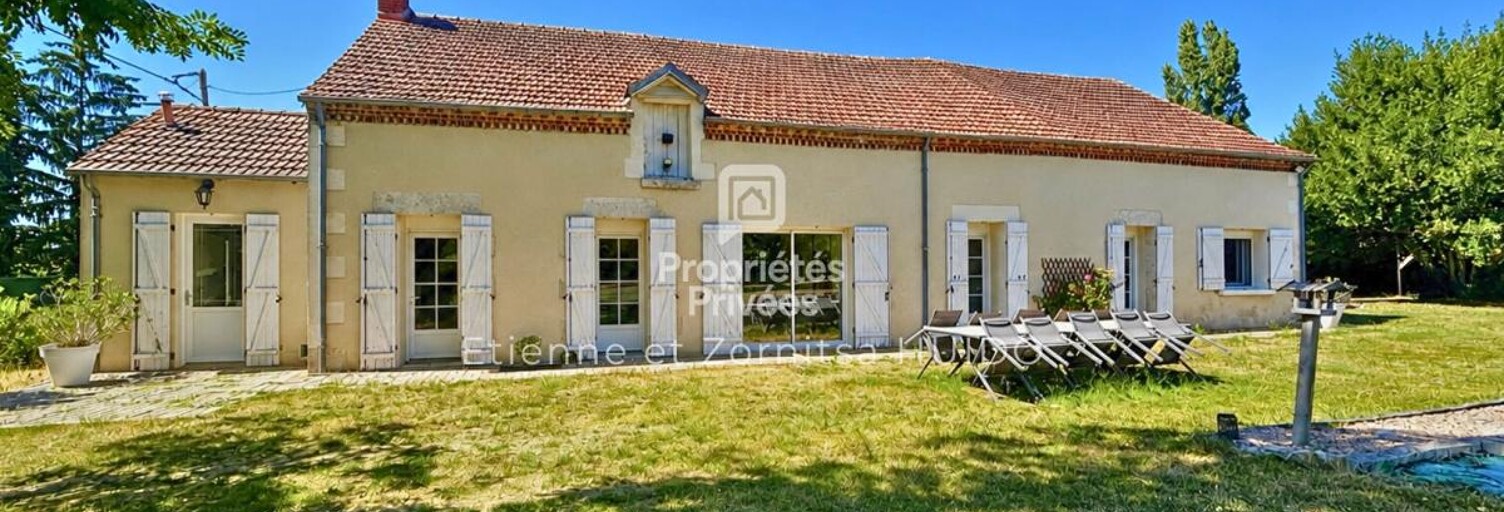 Maison 7 Pièces 153 m² à vendre à Saint-Christophe-en-Bazelle (36210)