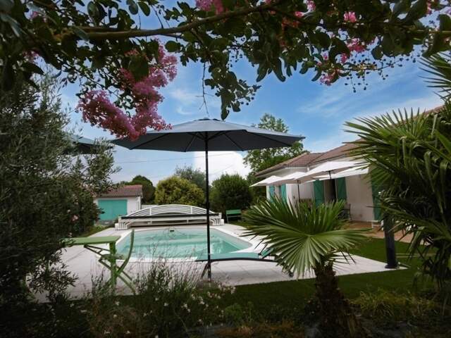 ESTANCARBON - Maison de plain pied plein sud - piscine chauffée — photo du bien