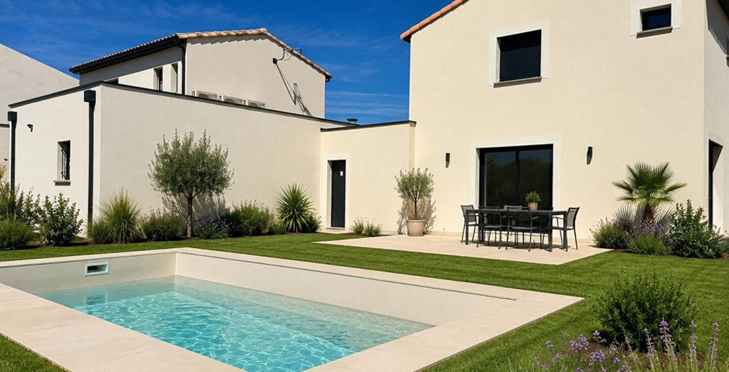 Villa 4 pièces de 96 m² avec garage et piscine sur 355 m² de terrain — photo 1