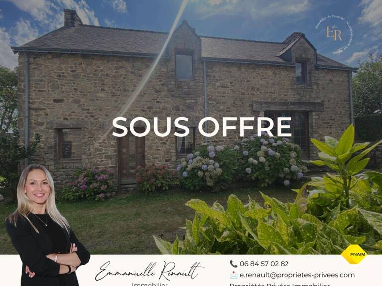 Maison en pierre à rénover, aux portes de Vannes , quartier Luscanen — photo 1