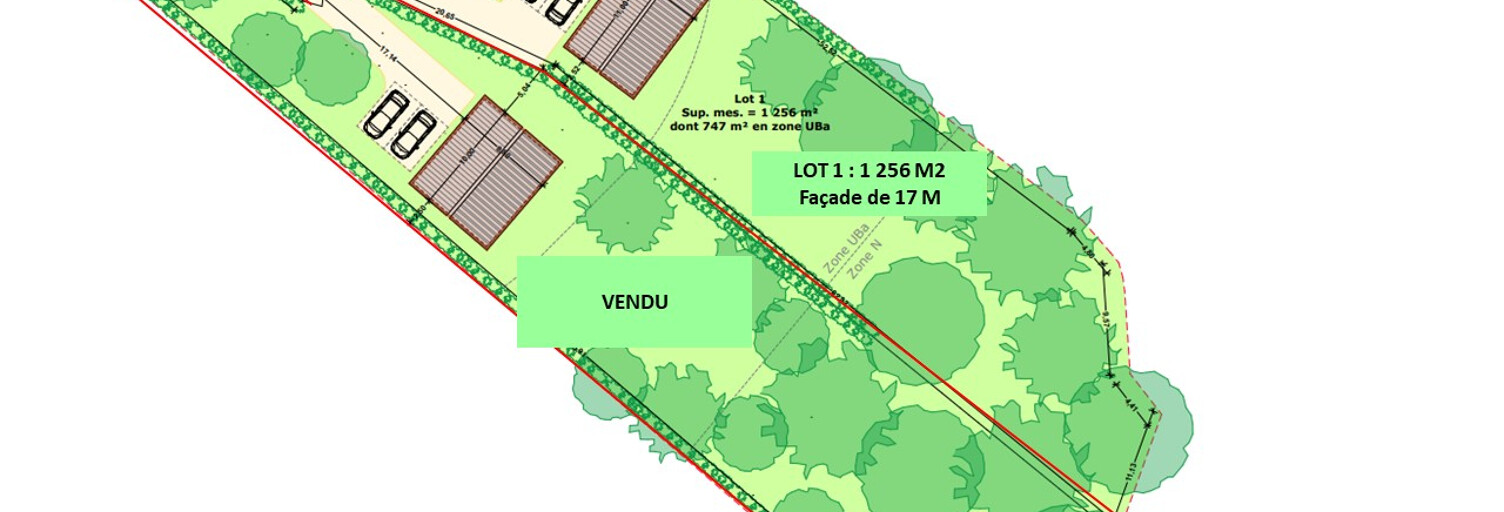 Terrain  1256 m² à vendre à Pommeuse (77515)