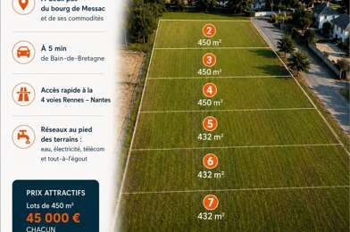 Terrain  45000 €