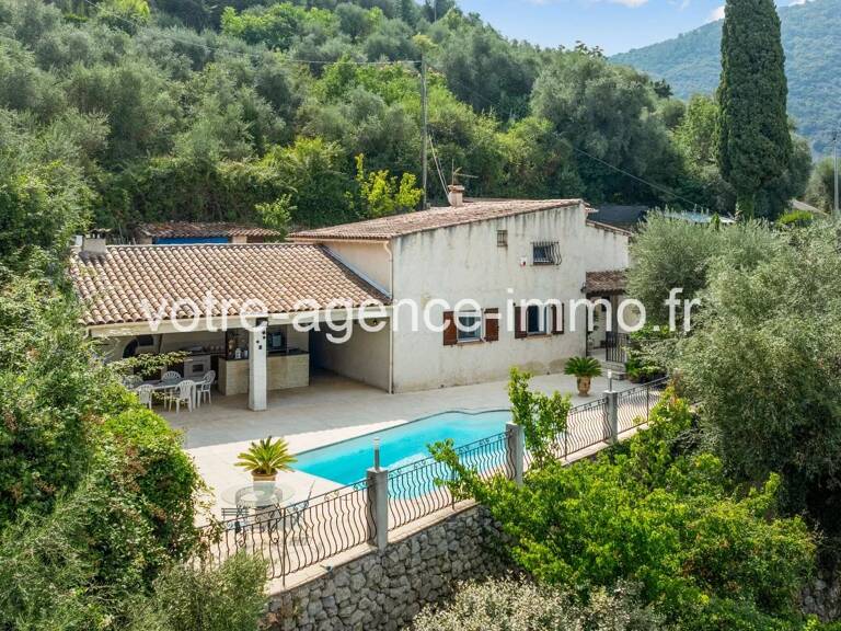 Maison 4 pièces + piscine et garage - Peille — photo 1