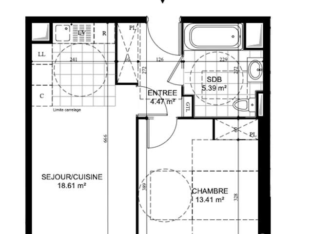 Vente Appartement 2 pièces — photo du bien
