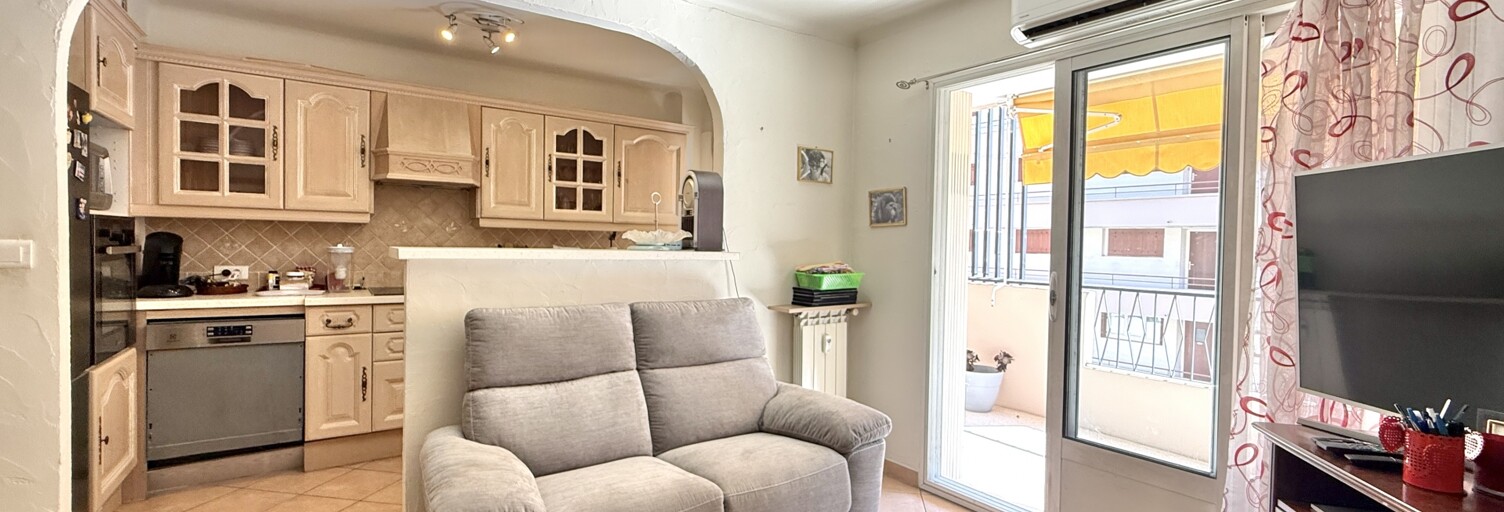 Appartement 2 Pièces 56 m² à vendre à Cagnes-sur-Mer (06800)