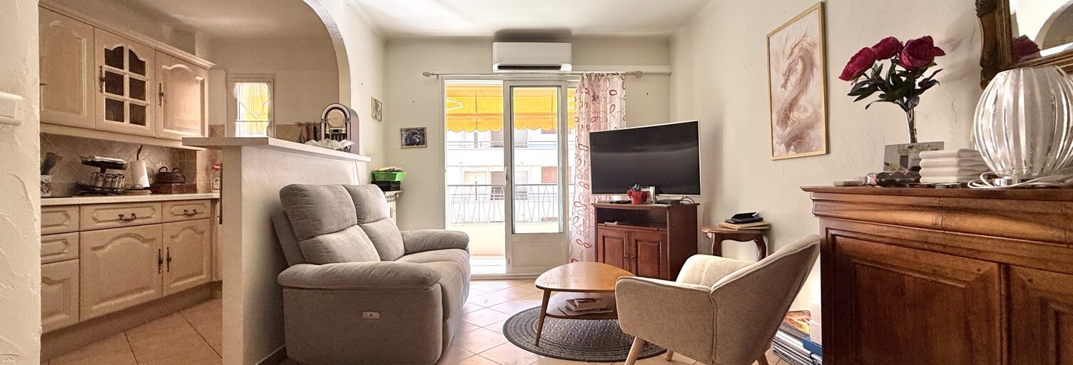 Appartement 2 Pièces 56 m² à vendre à Cagnes-sur-Mer (06800)