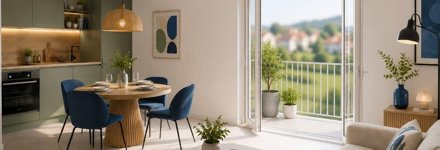 Appartement 2 Pièces 43 m² à vendre à Belleville-en-Beaujolais (69220)
