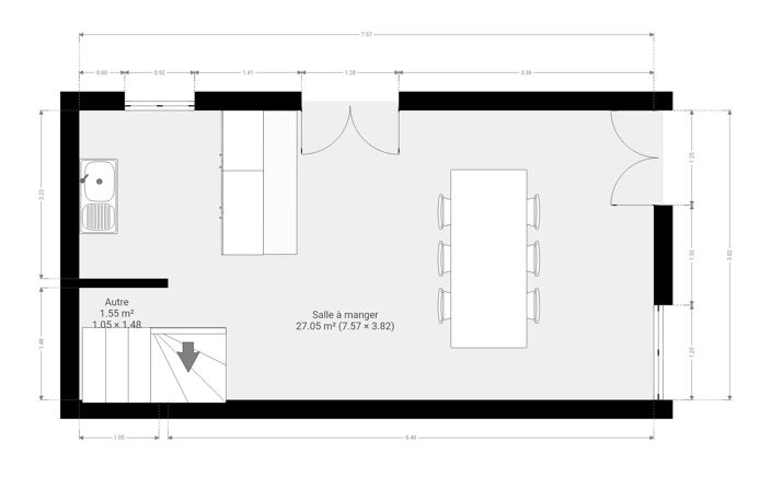 Maison a louer centre village — photo 3