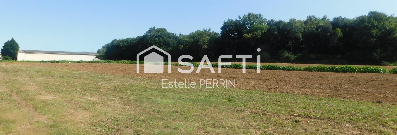 Terrain  1557 m² à vendre à Trizay (17250)