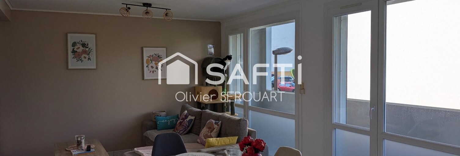 Appartement 4 Pièces 76 m² à vendre à Saint-Quentin (02100)