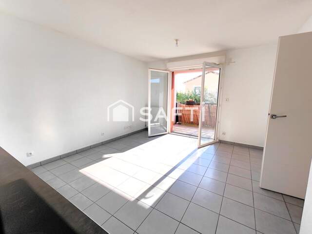 Investissement locatif  Appartement T2 vendu loué en résidence seniors à Aucamville — photo du bien