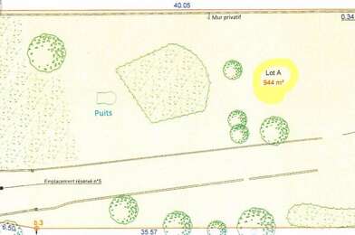Terrain  137000 €