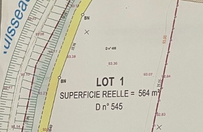 Vente Terrain à bâtir 564 m&sup2; — photo 2