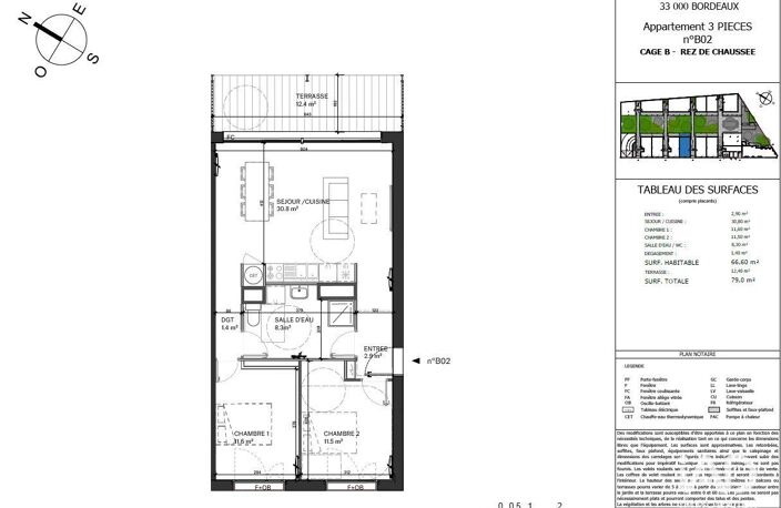 Vente Appartement 3 pièces — photo 3