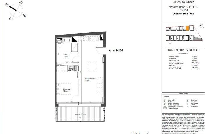 Vente Appartement 2 pièces — photo 2