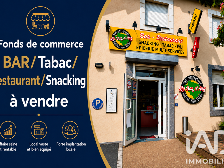 Vente Bar, Brasserie, Tabac 349 m&sup2; — photo 1