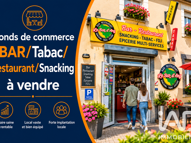 Vente Bar, Brasserie, Tabac 349 m&sup2; — photo 1