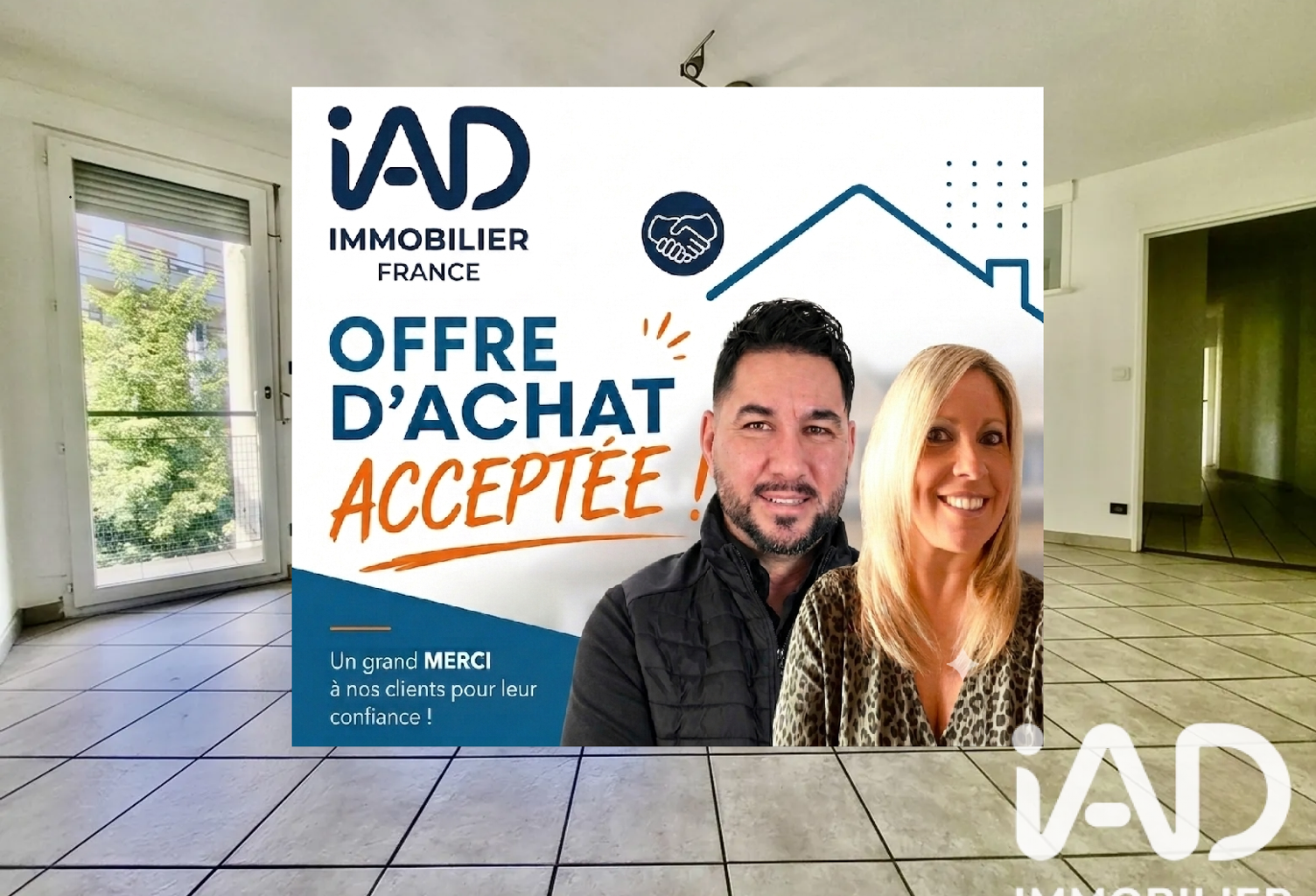 Vente Appartement 3 pièces — photo 1