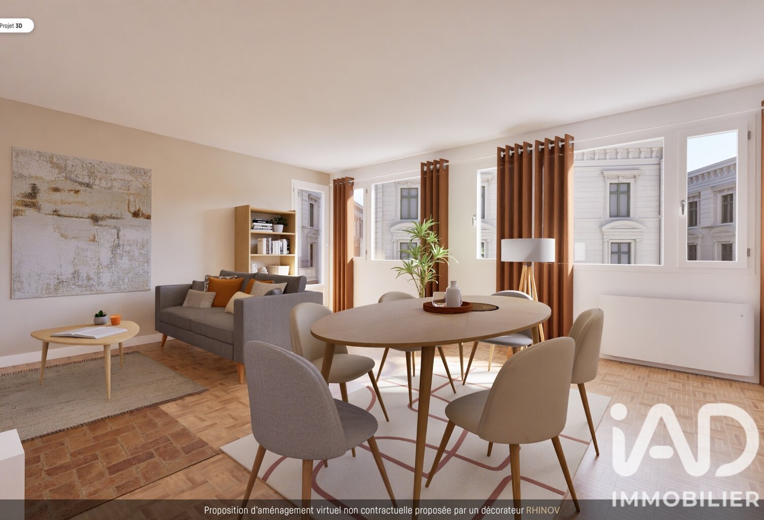 Vente Appartement 3 pièces — photo 1