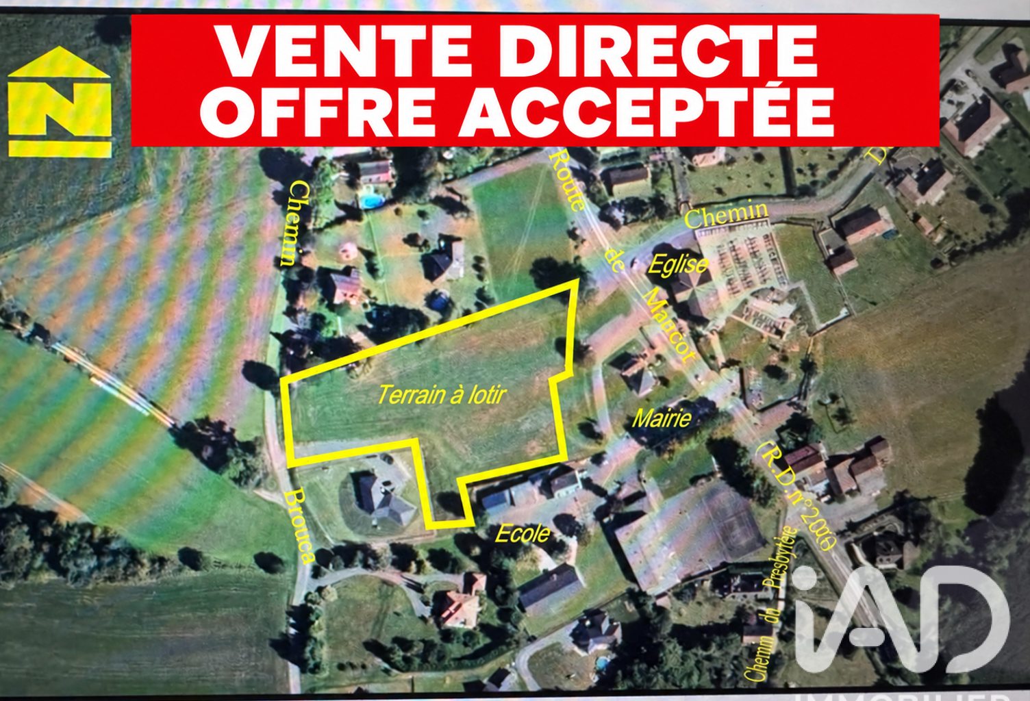 Vente Terrain 7 896 m&sup2; — photo 1