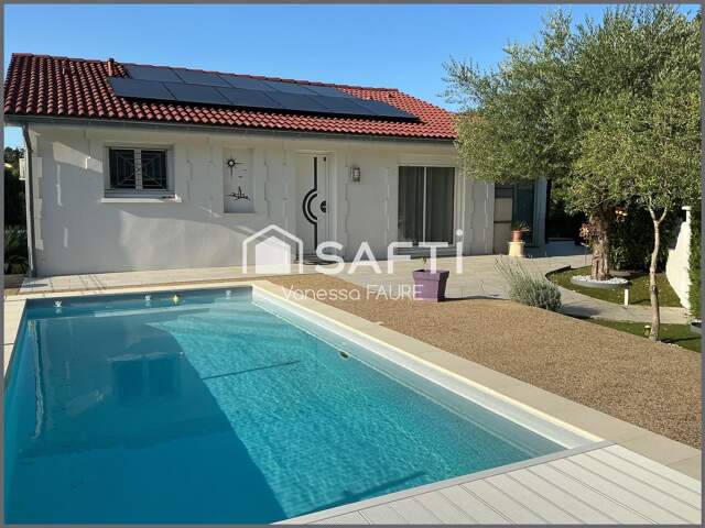 ARTIGUES-PRÈS-BORDEAUX  Maison familiale 150 m2 avec piscine sur parcelle de 700 m² — photo du bien