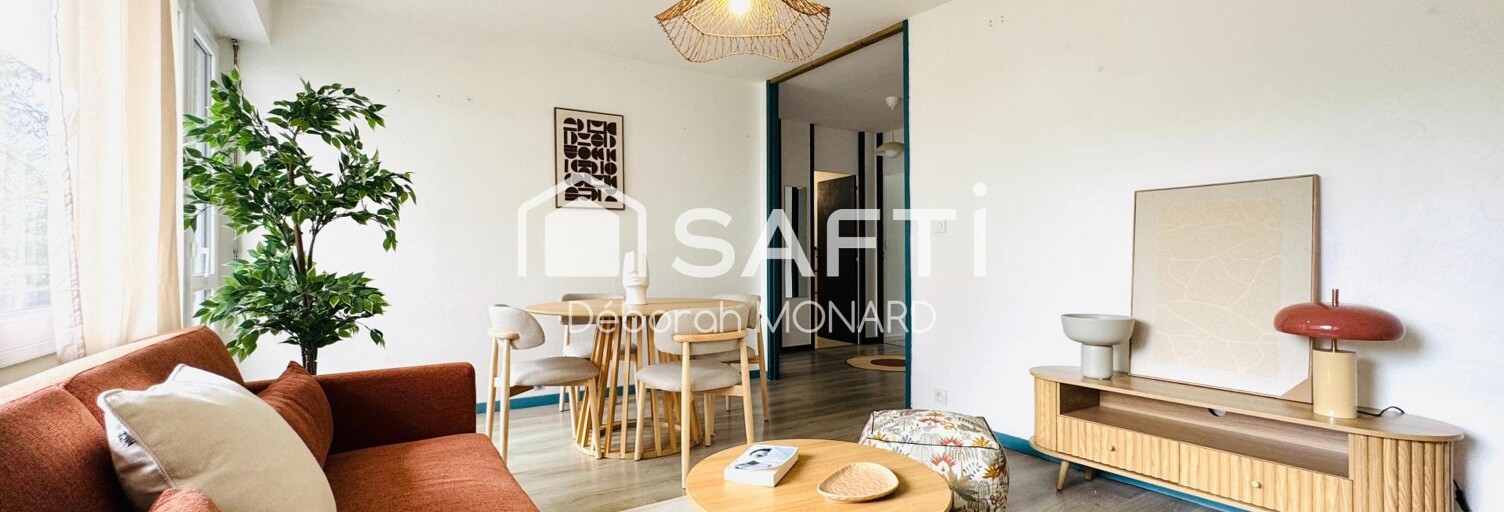 Appartement 3 Pièces 57 m² à vendre à Bordeaux (33200)