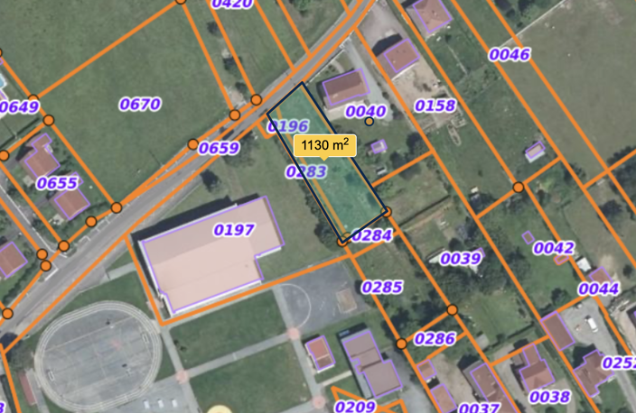 Vente, terrain de 1135 m2 dont 953 m2 constructibles, MELISE — photo 3