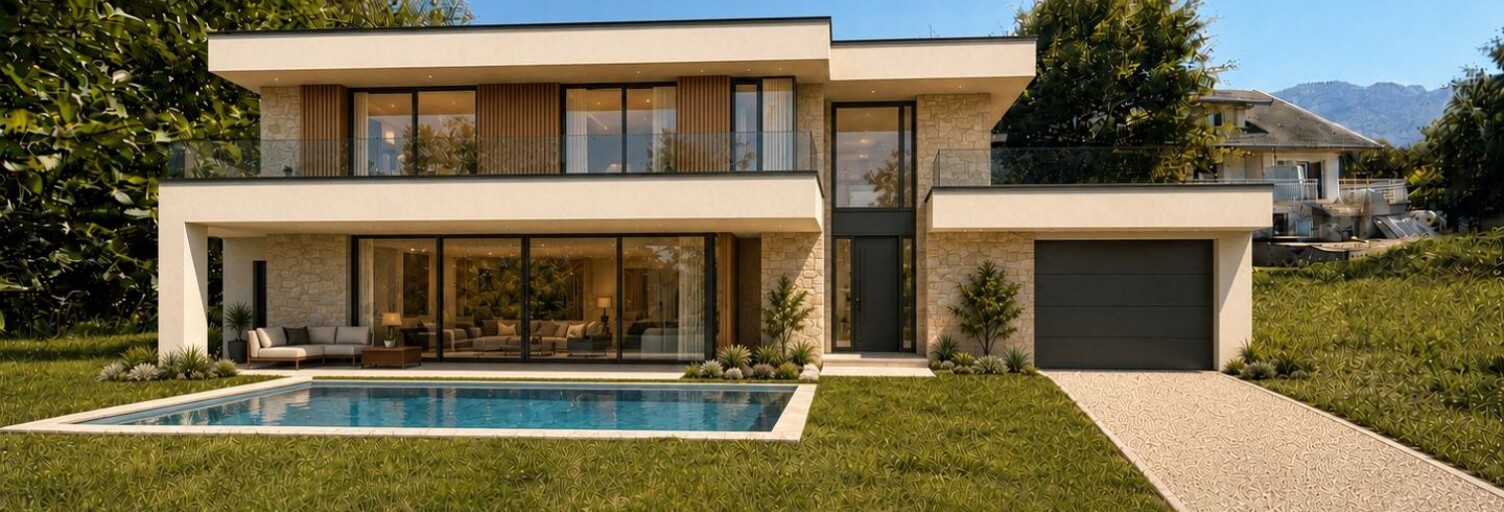 Terrain  953 m² à vendre à Grésy-sur-Aix (73100)