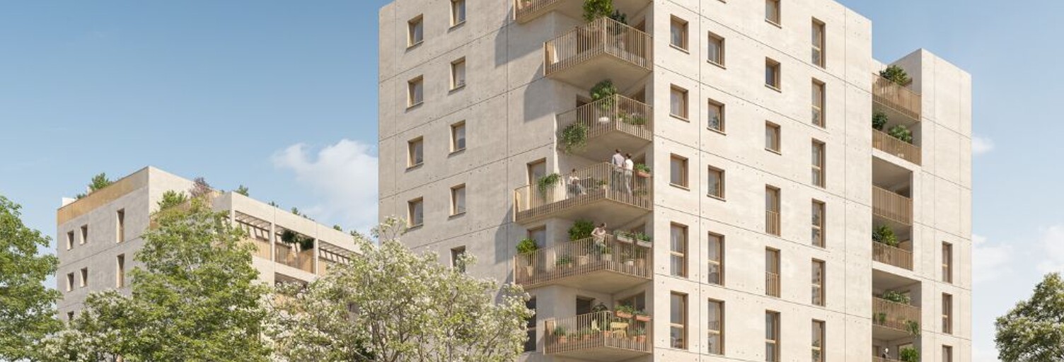Appartement neuf T1, T2, T3, T4, T5 Pièce 29 à 100 m² à vendre à Aubervilliers (93300)