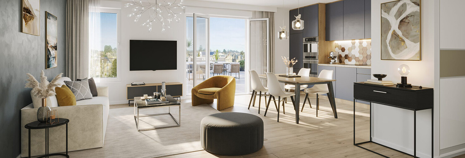 Appartement neuf T1, T2, T3, T4, T5 Pièce 25 à 90 m² à vendre à Angers (49000)