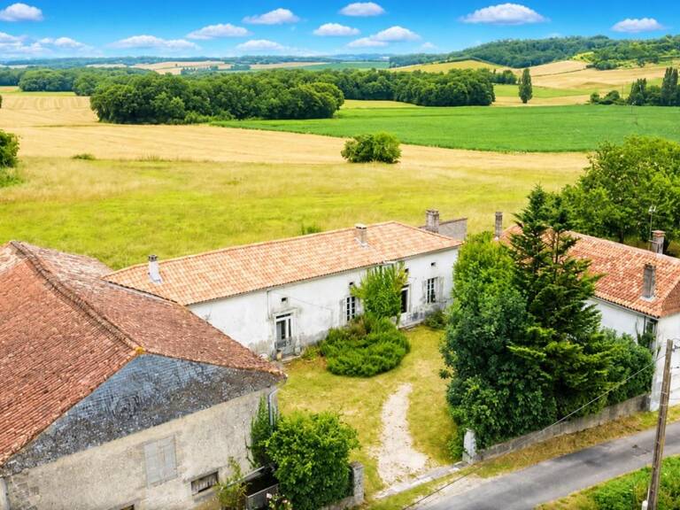 ensemble de 2 maisons en pierre + grand terrain — photo 1