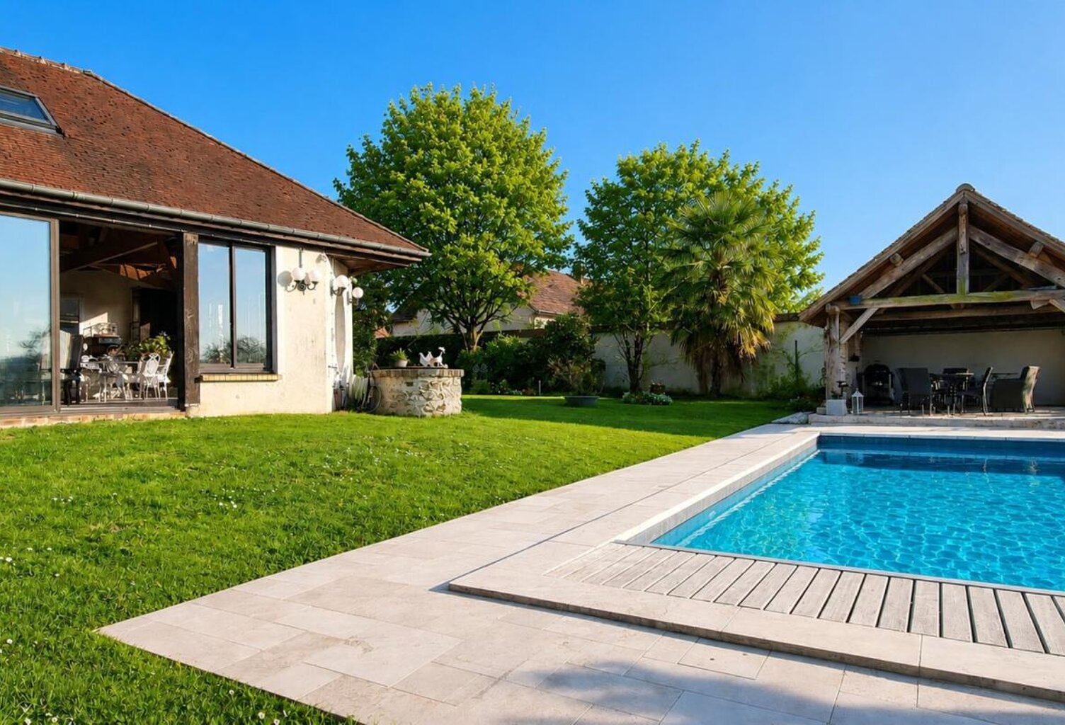 SAINT SIMEON - Longère de 11 pièces avec 2 piscines et 6 chambres sur 8700 m² — photo 1