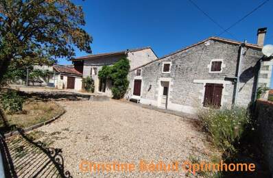 CHARENTE/AIGRE. Maison en pierre rénovée, 3 chambres(poss 4) avec jardin clos 1169 m² (gite ou chambres d'hôtes) — photo du bien