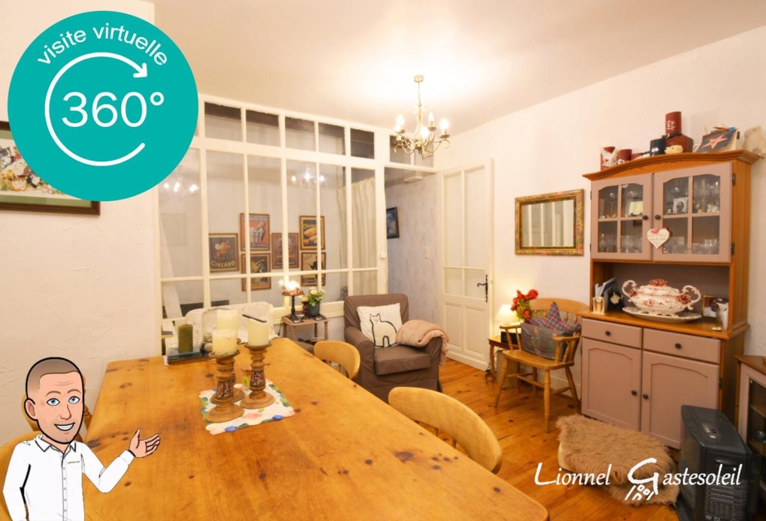 Immeuble rénové avec local commercial sur la commune de Sainte Foy la Grande (33) — photo 1
