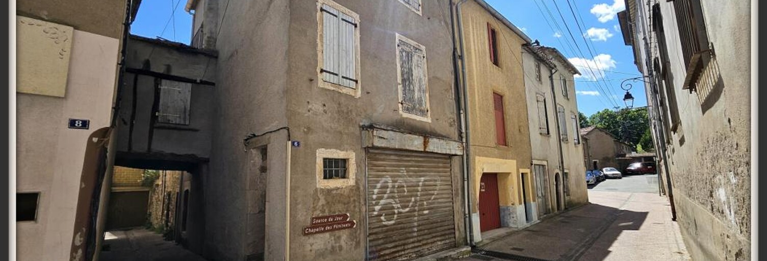 Maison 4 Pièces 60 m² à vendre à Saint-Pons-de-Thomières (34220)