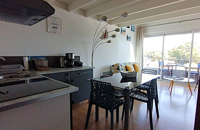 Appartement à vendre 2 pièces COMBRIT (29) Duplex, la plage à pied, piscine, tennis, jardins — photo 3