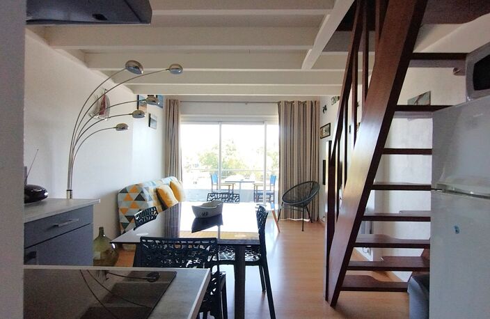 Appartement à vendre 2 pièces COMBRIT (29) Duplex, la plage à pied, piscine, tennis, jardins — photo 4