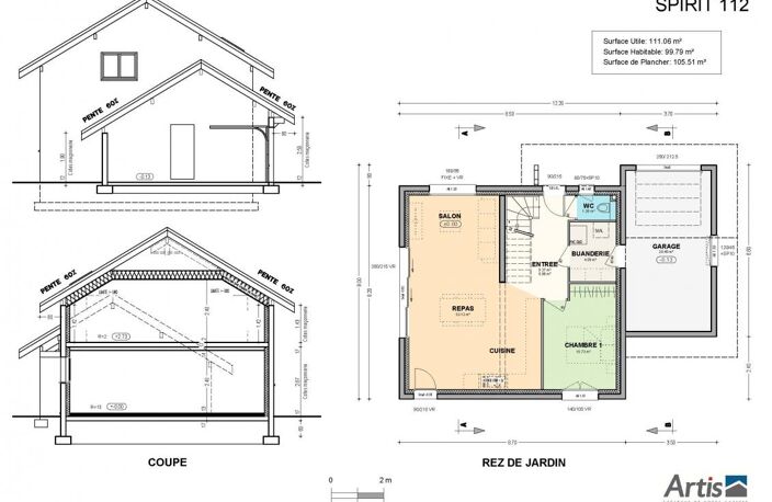 Votre maisons neuve Artis à CLUSES — photo 3
