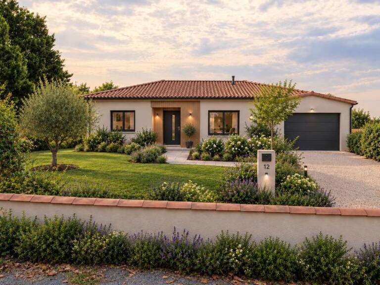 Terrain constructible 1 037 m² — photo 1