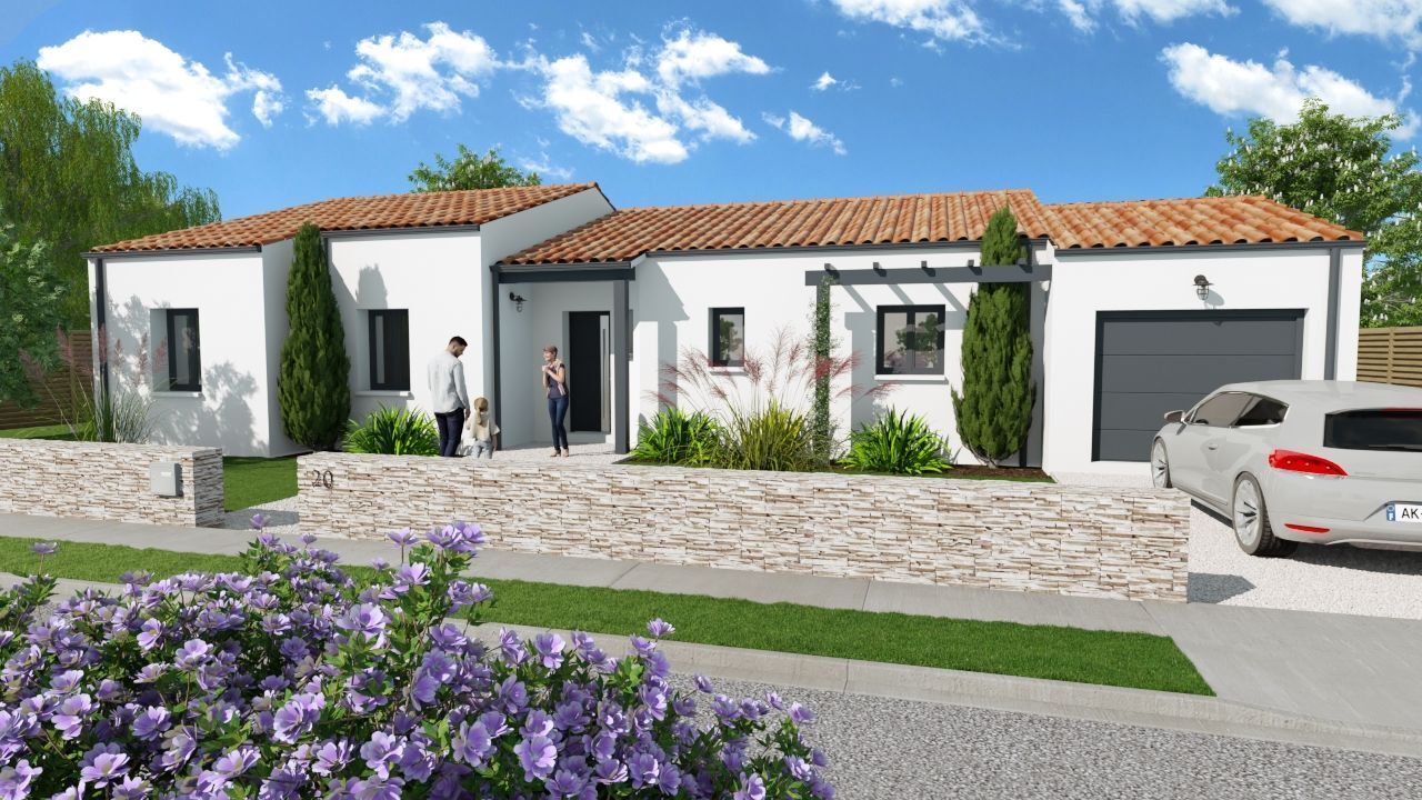 Projet de construction d'une maison 115 m² avec terrain à ANAIS (17)