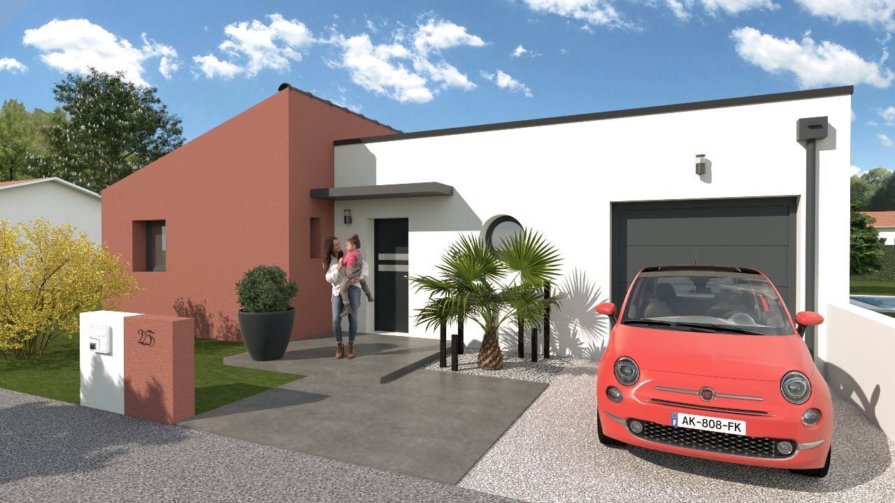Projet de construction d'une maison 93 m² avec terrain à BALLON (17)