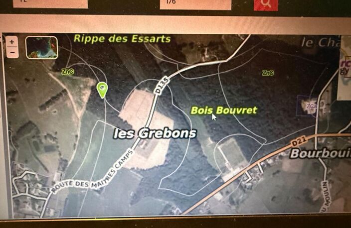 Terre agricole en champs en pré  bois et taillis à Sagy Bruailles Frangy en Bresse  et Sens sur Seille — photo 4