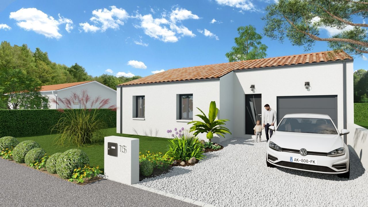 Projet de construction d'une maison 85 m² avec terrain à ARVERT (17)
