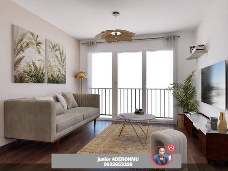 Appartement  4 pièce(s) 84.87 m2 — photo 1