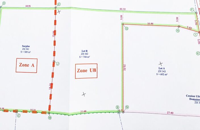 Terrain à bâtir proche toutes commodités 1333 m² - Vernantes (49390) — photo 2