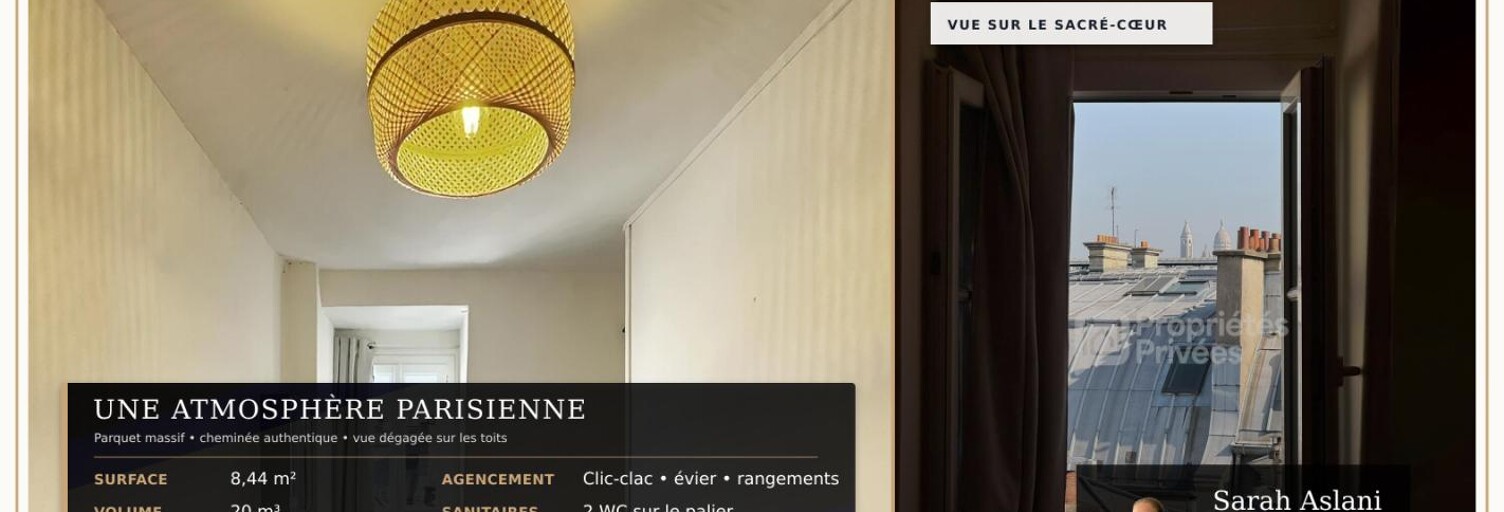 Appartement 1 Pièce 8 m² à vendre à Paris 8 (75008)