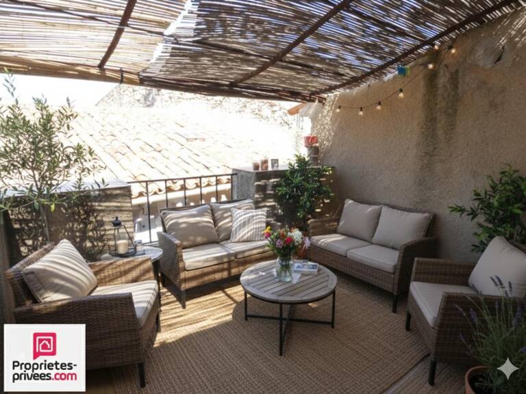 RIANS Maison de village avec terrasse et garage — photo 1